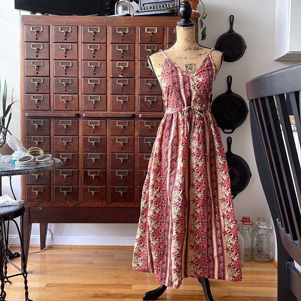 Christy Dawn Lincoln Cottagecore Dark Academia Autumn Folk Dress